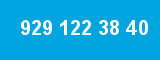 929 122 38 40